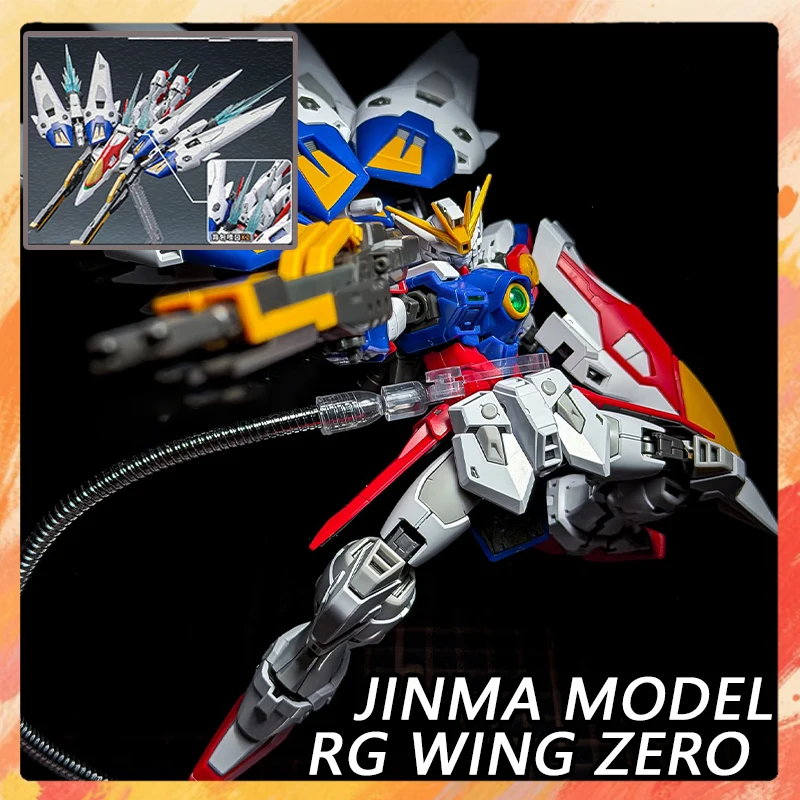 JIN MA Model KO RG Wing Zero Action Figure Night Light Effect XXXG-00W0 Anime Figures 1/144 Scale Assembly Model Kit Plastic Toy
JIN MA Model KO RG Wing Zero Action Figure Night Light Effect XXXG-00W0 Anime Figures 1/144 Scale Assembly Model Kit Plastic Toy