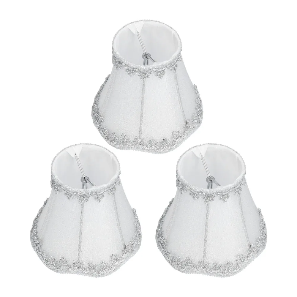 3PCS Simple Fabric Lampshade Clip On Design 4.7 inch Height Chandelier Lamp Shades Small Lamp Shades Table Lamp
3PCS Simple Fabric Lampshade Clip On Design 4.7 inch Height Chandelier Lamp Shades Small Lamp Shades Table Lamp