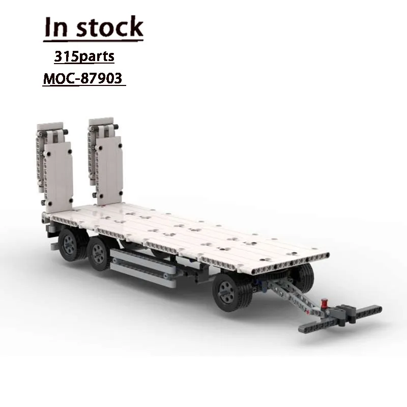 MOC-87903 Classic New Transport Tow Bar Trailer Building Block Model, 315 Parts, Boys' and Children's Birthday Toy Gift
MOC-87903 Classic New Transport Tow Bar Trailer Building Block Model, 315 Parts, Boys' and Children's Birthday Toy Gift