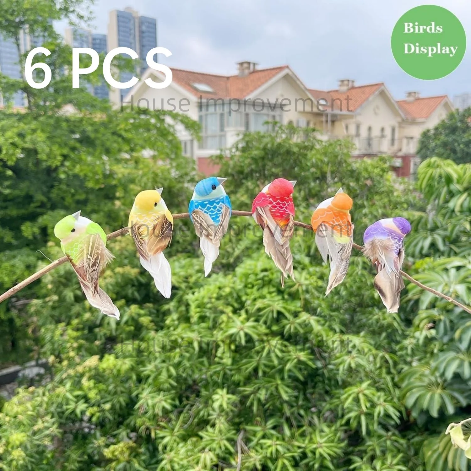 6PCS 10CM Simulation Birds Artificial Sparrow Statue Desktop Miniatures Foam Ornament For Household DIY Decoraction Children Toy
6PCS 10CM Simulation Birds Artificial Sparrow Statue Desktop Miniatures Foam Ornament For Household DIY Decoraction Children Toy