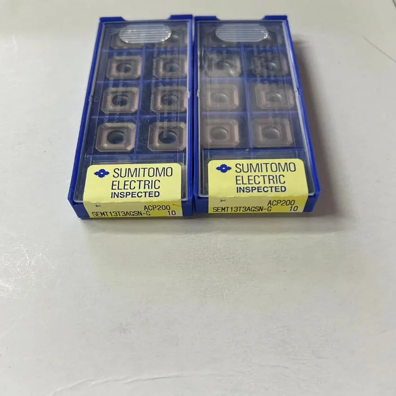 Sumitomo SEMT13T3AGSN-G ACP200/SEMT13T3AGSN-G ACP300/SEMT13T3AGSN-H ACP200/SEMT13T3AGSN-H ACP300 твердосплавные вставки с ЧПУ 10 шт.
Sumitomo SEMT13T3AGSN-G ACP200/SEMT13T3AGSN-G ACP300/SEMT13T3AGSN-H ACP200/SEMT13T3AGSN-H ACP300 твердосплавные вставки с ЧПУ 10 шт.