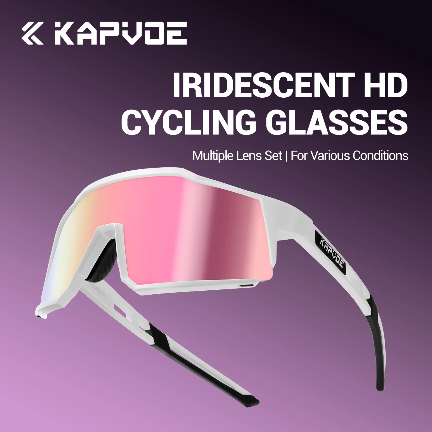 KAPVOE UV400 Mountaineering Sunglasses Outdoor Sports Cycling and Hiking Glasses Stylish Driving Sunglasses MTB Racing Glasses
KAPVOE UV400 Mountaineering Sunglasses Outdoor Sports Cycling and Hiking Glasses Stylish Driving Sunglasses MTB Racing Glasses