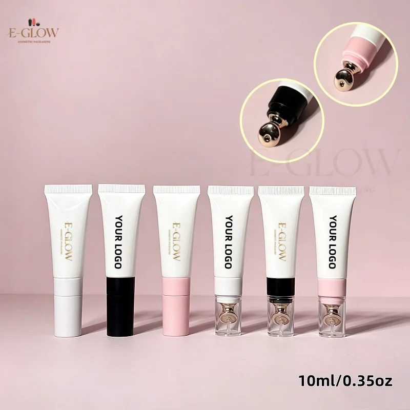【Logo Custom】50Pcs Customized Low MOQ 10g White Tube Eye Cream Massage Squeeze Tube with Rose Gold Zinc Alloy Applicator Top
【Logo Custom】50Pcs Customized Low MOQ 10g White Tube Eye Cream Massage Squeeze Tube with Rose Gold Zinc Alloy Applicator Top