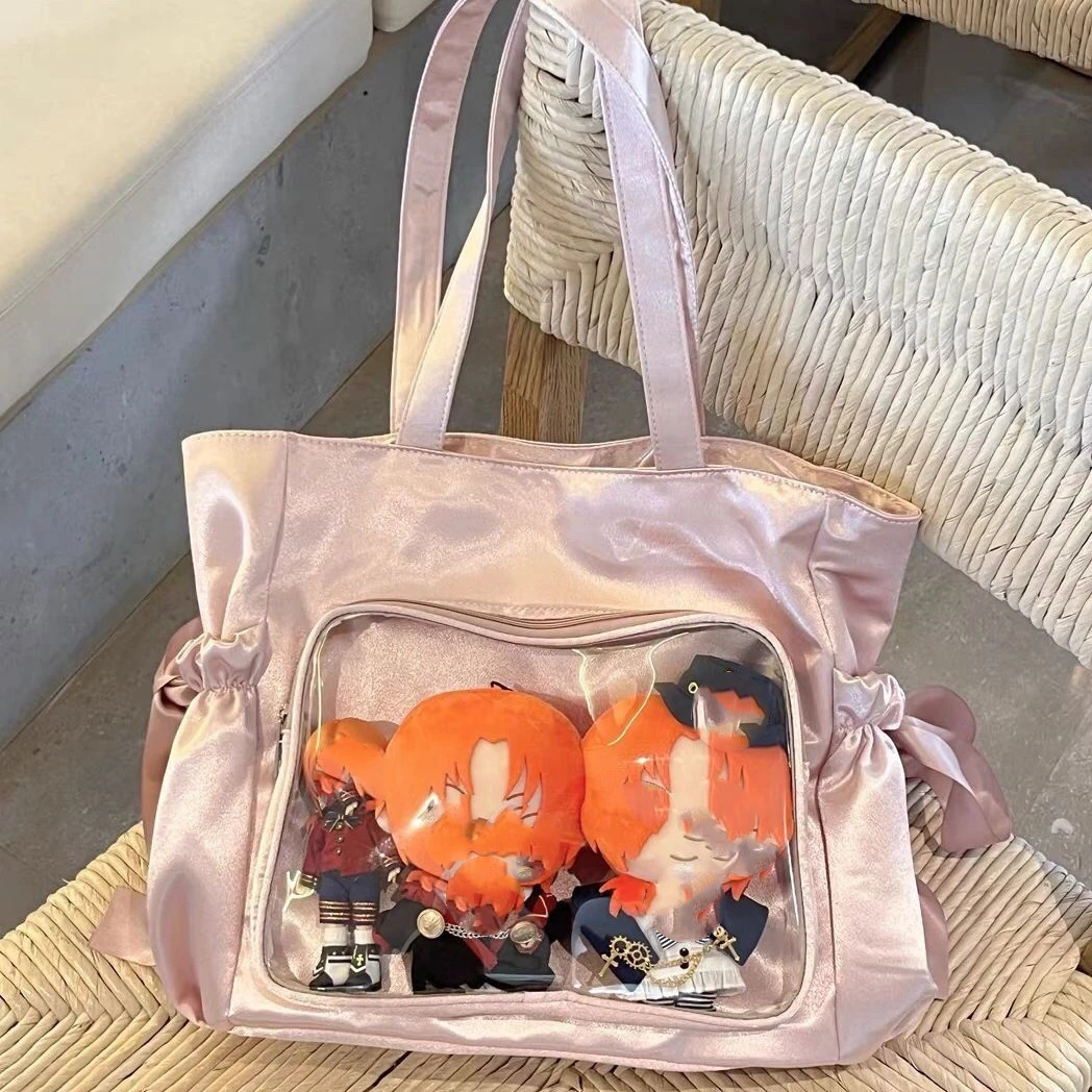 New Niche Design Lace Bow Girl Tote Bag Y2K Cute Kawaii Ulzzang Ita Bag Daily Commuting Large Capacity Single Shoulder Handbag
New Niche Design Lace Bow Girl Tote Bag Y2K Cute Kawaii Ulzzang Ita Bag Daily Commuting Large Capacity Single Shoulder Handbag