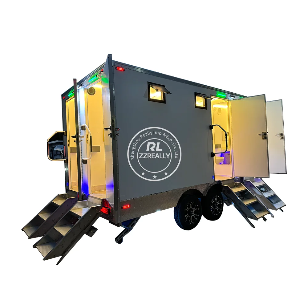 Customized Luxury Portable Toilets Trailer Toilet And Shower Restroom Bathroom Street Restroom Trailer
Customized Luxury Portable Toilets Trailer Toilet And Shower Restroom Bathroom Street Restroom Trailer