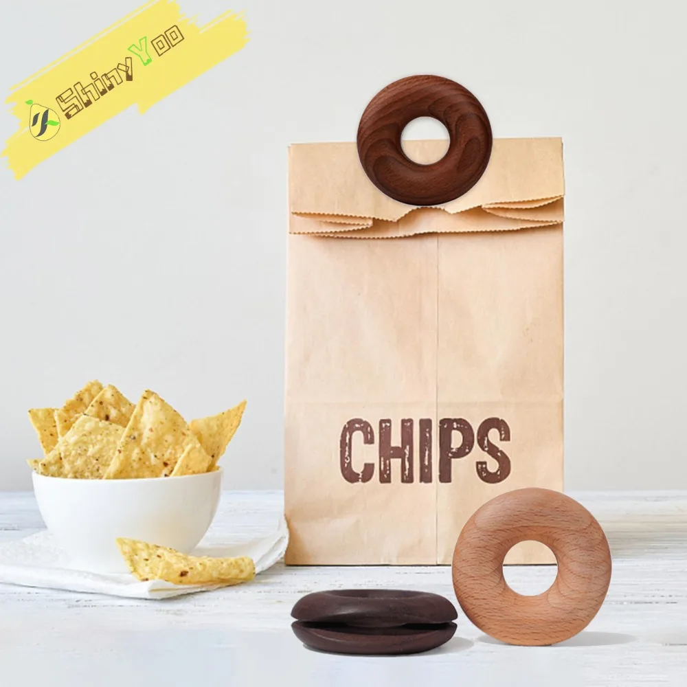 1pcs Wooden Food Bag Sealing Clips Snack Bag Sealer Vacuum Sealer for Food Chip Sealing Clamps Round Food Bag Snacks Clamp
1pcs Wooden Food Bag Sealing Clips Snack Bag Sealer Vacuum Sealer for Food Chip Sealing Clamps Round Food Bag Snacks Clamp