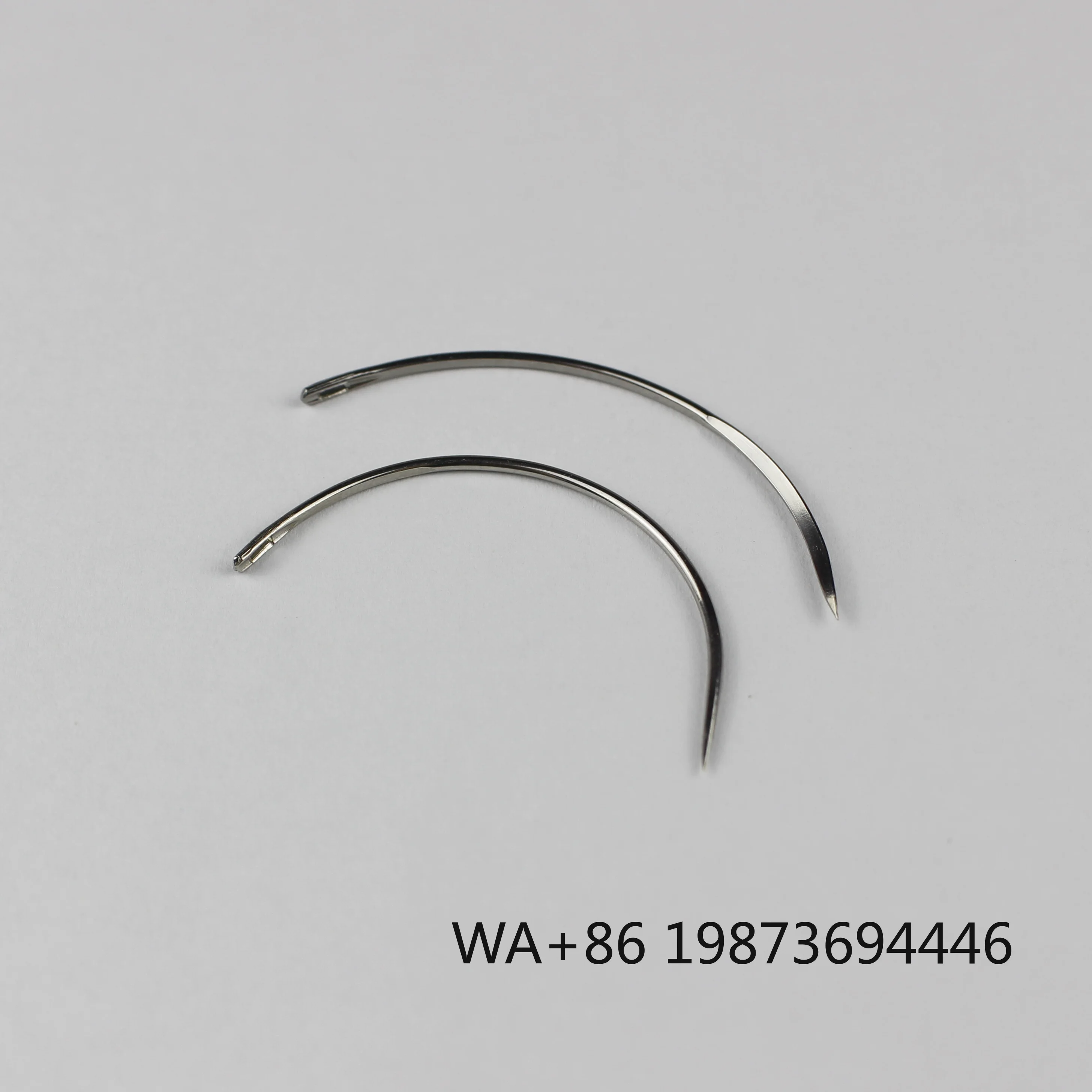 Sterile Disposable Surgical Needle, Curved Cutting Point Tip
Sterile Disposable Surgical Needle, Curved Cutting Point Tip