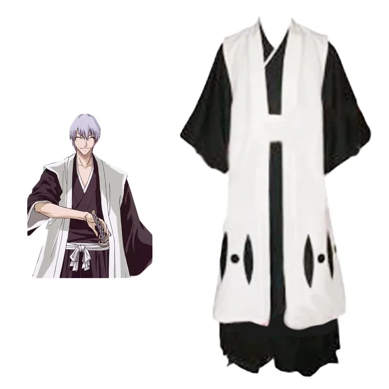 Anime BLEACH Ichimaru Gin Cosplay Costume Adult Kid Size Halloween Uniform
Anime BLEACH Ichimaru Gin Cosplay Costume Adult Kid Size Halloween Uniform