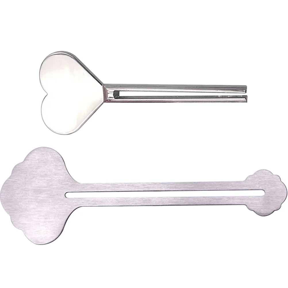2 Pcs Double Toothpaste Dispenser Squeezer Roller Metal Tube Gum Stainless Steel
2 Pcs Double Toothpaste Dispenser Squeezer Roller Metal Tube Gum Stainless Steel