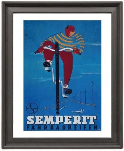 Framed Poster Bicycle Semperit Poster Photo Paper Print Picture Frame 16x12 inch
Framed Poster Bicycle Semperit Poster Photo Paper Print Picture Frame 16x12 inch