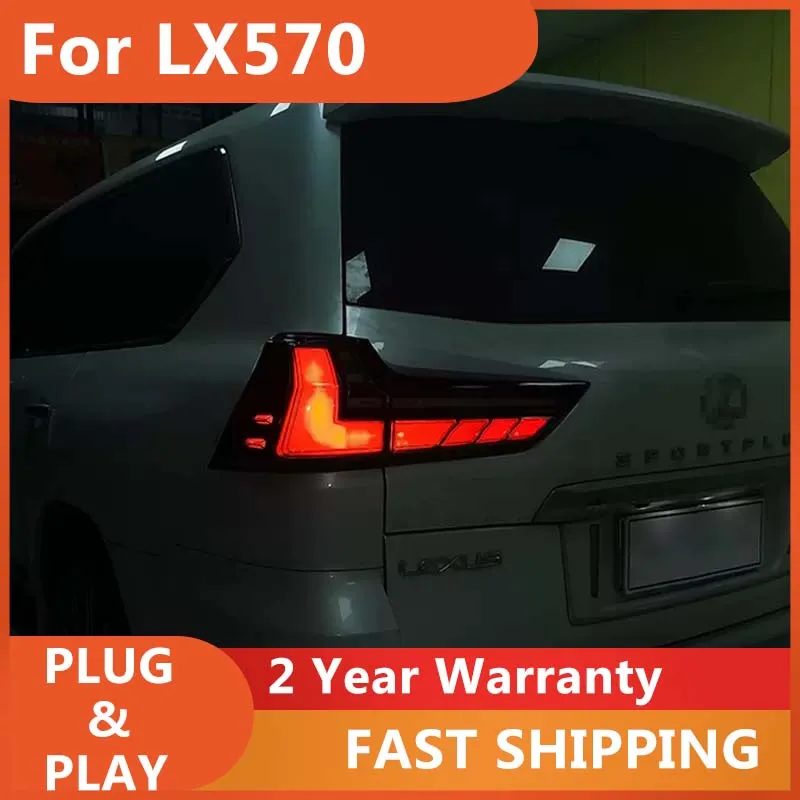 Car Accessories for Taillights Assembly For 2016-2021 Lexus LX570 DRL With Start UP Animation Tail Light Sequential Turn Signal
Car Accessories for Taillights Assembly For 2016-2021 Lexus LX570 DRL With Start UP Animation Tail Light Sequential Turn Signal
