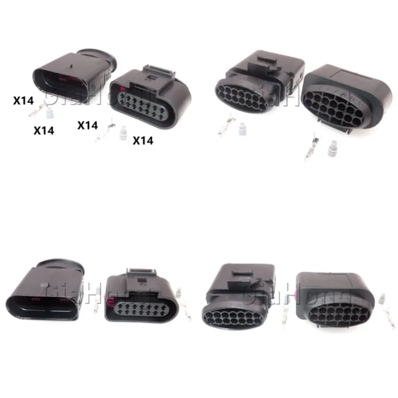 1 Set 14 Ways Parts 6X0973817 6X0973717 1-966846-1 AC Assembly Auto Transmission Sealed Wiring Cable Socket Car Waterproof Plug
1 Set 14 Ways Parts 6X0973817 6X0973717 1-966846-1 AC Assembly Auto Transmission Sealed Wiring Cable Socket Car Waterproof Plug