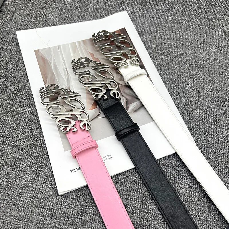 Female Waistband Alloy Buckle Pin Buckle Jeans Black Belt Chic Luxury Brand Ladies Vintage Strap Leather Belt For Women
Female Waistband Alloy Buckle Pin Buckle Jeans Black Belt Chic Luxury Brand Ladies Vintage Strap Leather Belt For Women