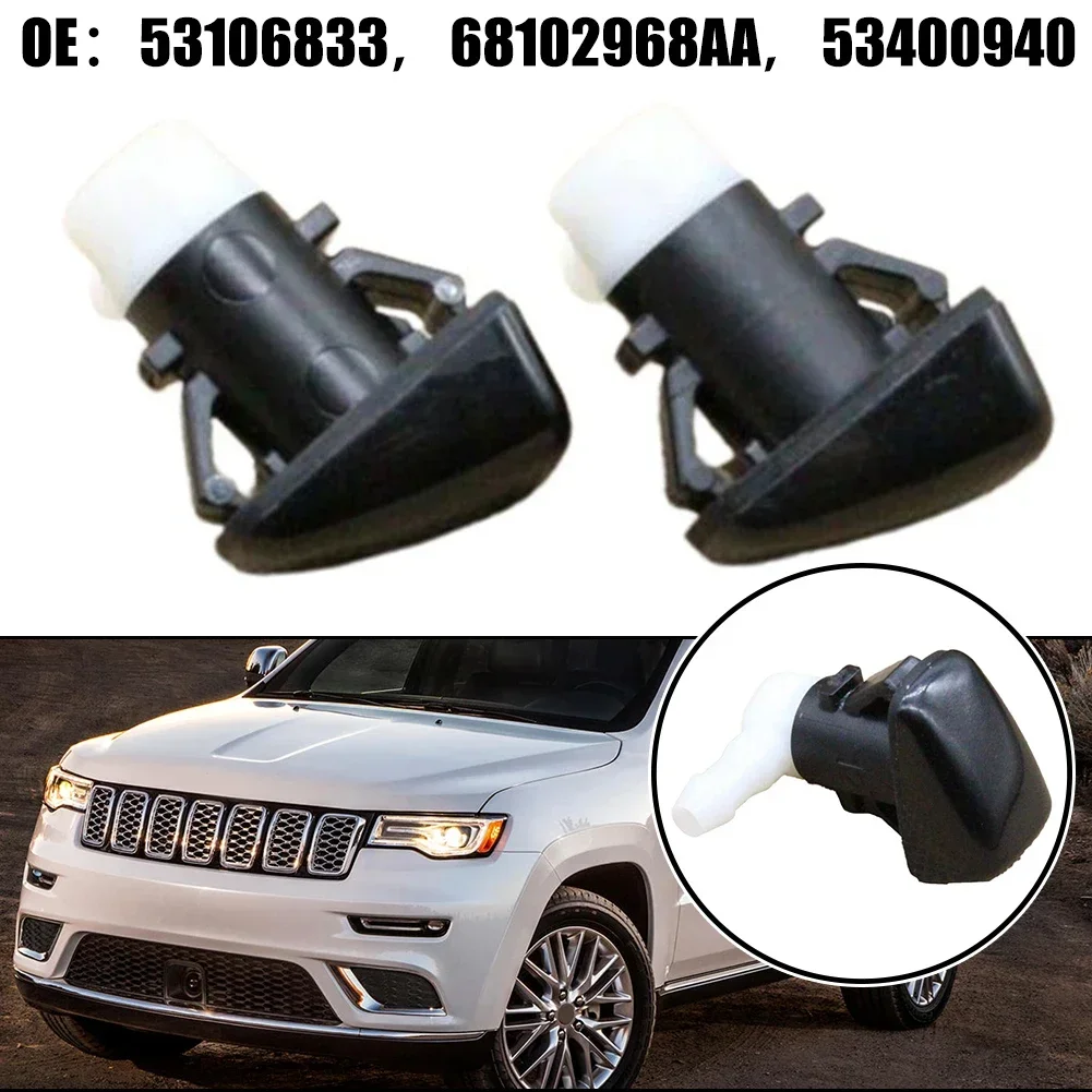 2pcs For Jeep Windshield Washer Fluid Nozzle 68102968AA For Cherokee 2014-2023 53106833 53400940 Washer Jet Nozzle
2pcs For Jeep Windshield Washer Fluid Nozzle 68102968AA For Cherokee 2014-2023 53106833 53400940 Washer Jet Nozzle