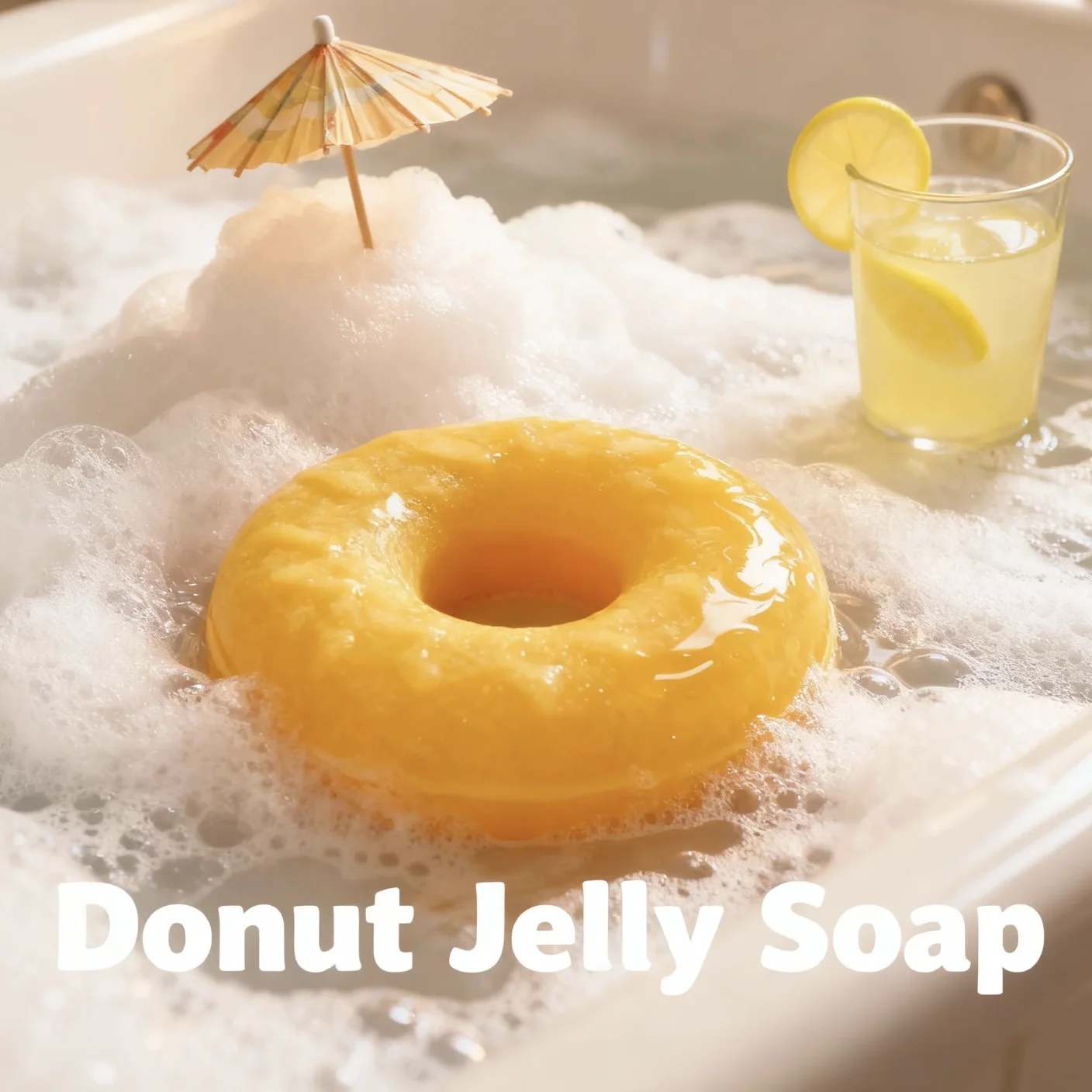 Squishy Donut Jelly Soap - Stress Relief Bath Toy, Funny Bath Toy, Non-Edible Novelty Gift for Pranks & Gifts
Squishy Donut Jelly Soap - Stress Relief Bath Toy, Funny Bath Toy, Non-Edible Novelty Gift for Pranks & Gifts