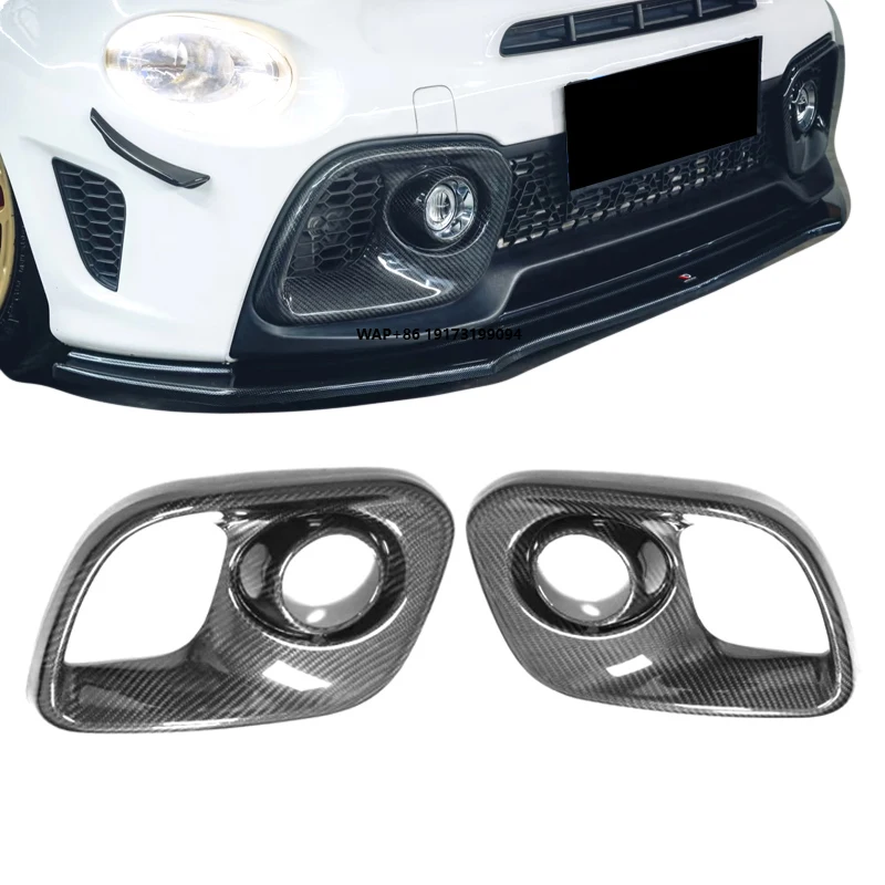 Car Accessories for Fiat ABARTH 595 695 Dry Carbon Fiber Front Fog Lamp Frame for ABARTH 595 695 Fog Light Cover Trim Body Kit
Car Accessories for Fiat ABARTH 595 695 Dry Carbon Fiber Front Fog Lamp Frame for ABARTH 595 695 Fog Light Cover Trim Body Kit