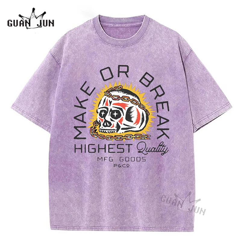 Make or Break Graphic T Shirt Vintage Hip Hop Streetwear High Quality Washed Tees Men Women Tshirts Short Sleeve Grunge Tops
Make or Break Graphic T Shirt Vintage Hip Hop Streetwear High Quality Washed Tees Men Women Tshirts Short Sleeve Grunge Tops