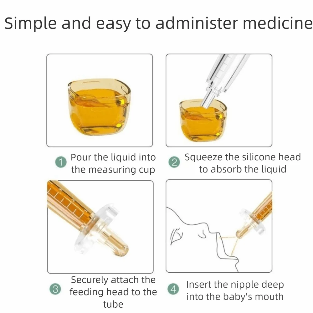 Practical Cartoon Shape Baby Pill Feeder Cute Safety Newborn Baby Dropper Soft Anti Choking Baby Liquid Feeder Home
Practical Cartoon Shape Baby Pill Feeder Cute Safety Newborn Baby Dropper Soft Anti Choking Baby Liquid Feeder Home
