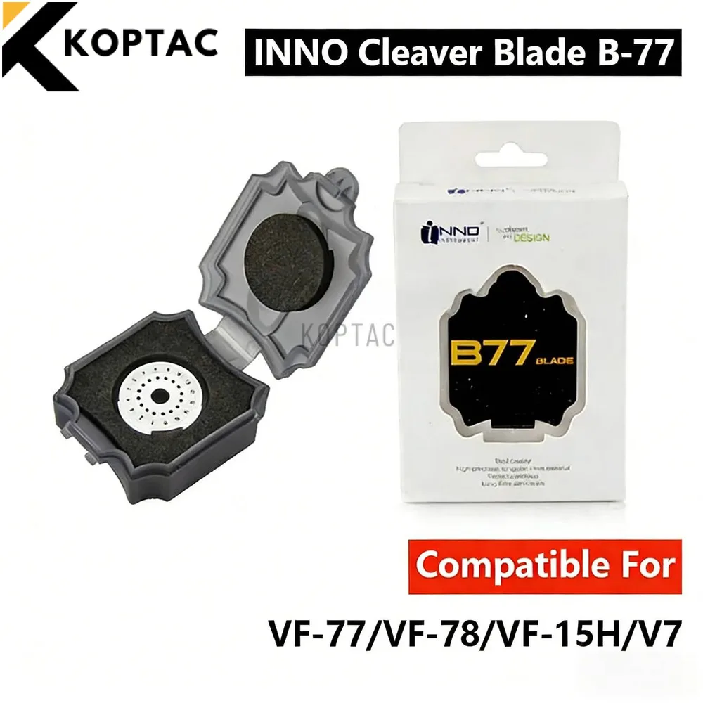 1/2/5/10 Pieces INNO Fiber Cleaver Blade B-77 Fit For VF-77/VF-78/VF-15H/V7 Optical Cable Cutter FTTH made in China
1/2/5/10 Pieces INNO Fiber Cleaver Blade B-77 Fit For VF-77/VF-78/VF-15H/V7 Optical Cable Cutter FTTH made in China