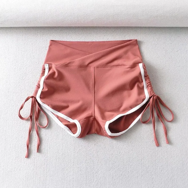 2026 High Rise Shorts Women Stretch Fabric Slim Fit Drawcord Waist Contrast Trim Push Up Butt Lifting Spring Summer Streetwear
2026 High Rise Shorts Women Stretch Fabric Slim Fit Drawcord Waist Contrast Trim Push Up Butt Lifting Spring Summer Streetwear