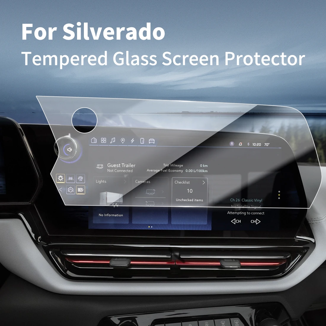 Carplay Screen Protector Tempered Glass Protective Film Navigator Car Stickers Accessories For 24 Chevrolet Silverado
Carplay Screen Protector Tempered Glass Protective Film Navigator Car Stickers Accessories For 24 Chevrolet Silverado