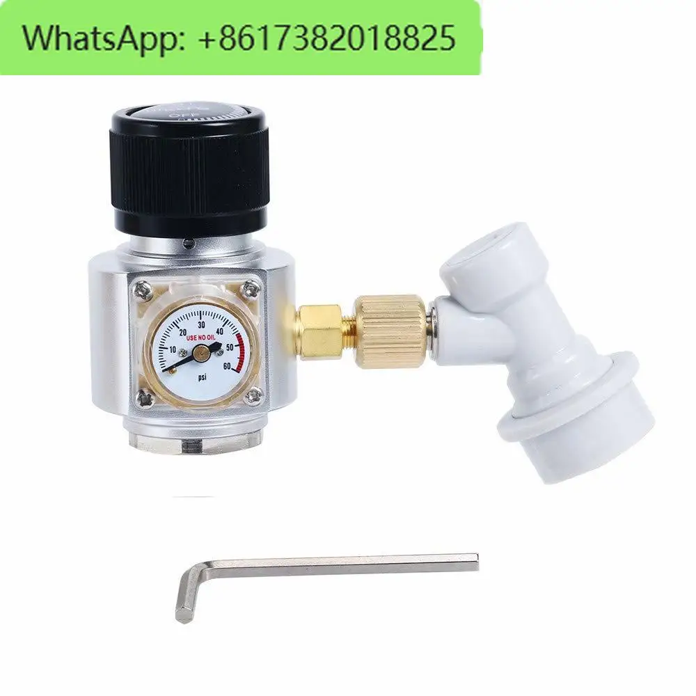 Mini barrel beer carbon dioxide mini small gas/decompression meter tooth cylinder pressure reducing valve adjustable pressure
Mini barrel beer carbon dioxide mini small gas/decompression meter tooth cylinder pressure reducing valve adjustable pressure