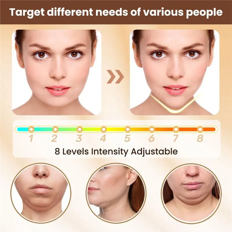 Y59A Facial Sculpting Massager For Double Chin, 6 Modes& 8 Intensity Levels- Electric V-Face Device
Y59A Facial Sculpting Massager For Double Chin, 6 Modes& 8 Intensity Levels- Electric V-Face Device