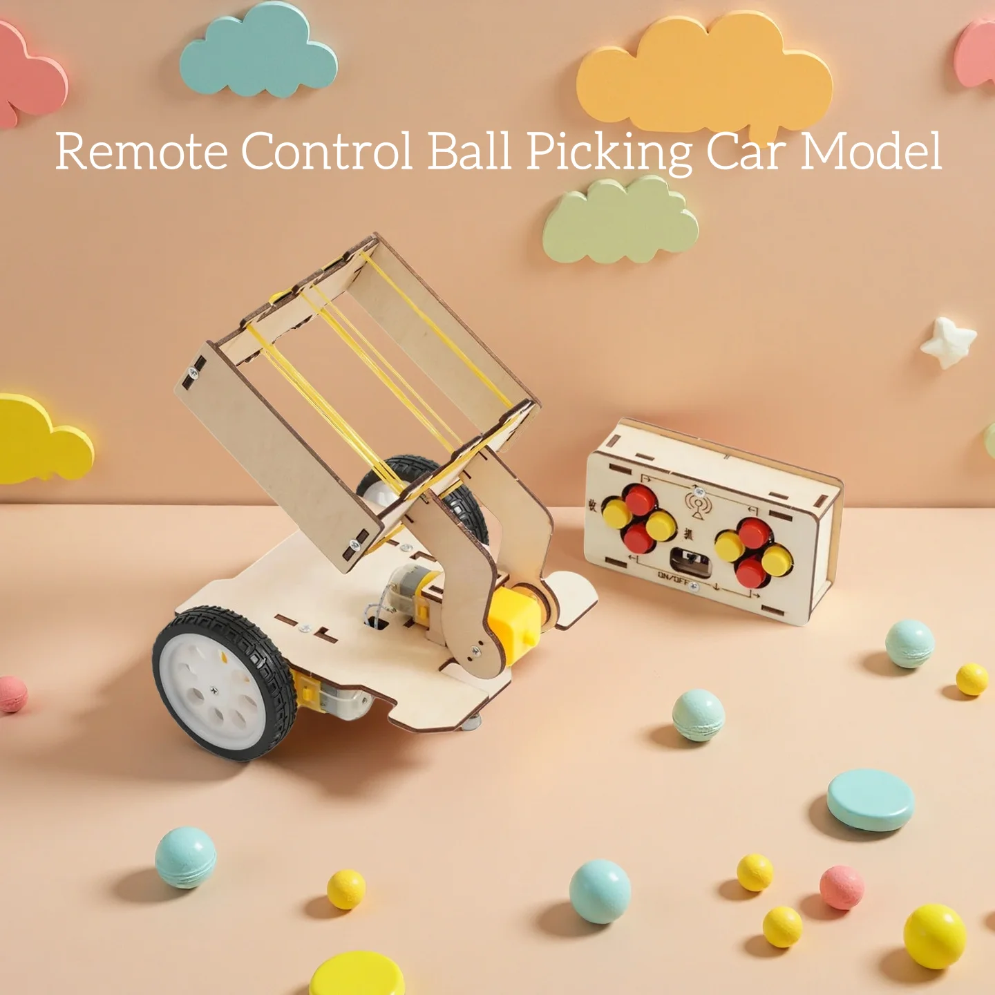 DIY Remote Control Ball Picking Car Model Assembled Experiment Kit STEM Educational Science Toy for Teenagers School Projects
DIY Remote Control Ball Picking Car Model Assembled Experiment Kit STEM Educational Science Toy for Teenagers School Projects