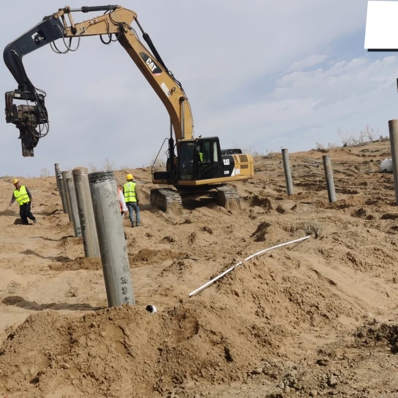 CE Certified 800kJ Hydraulic Pile Driver with Vibration Control
CE Certified 800kJ Hydraulic Pile Driver with Vibration Control