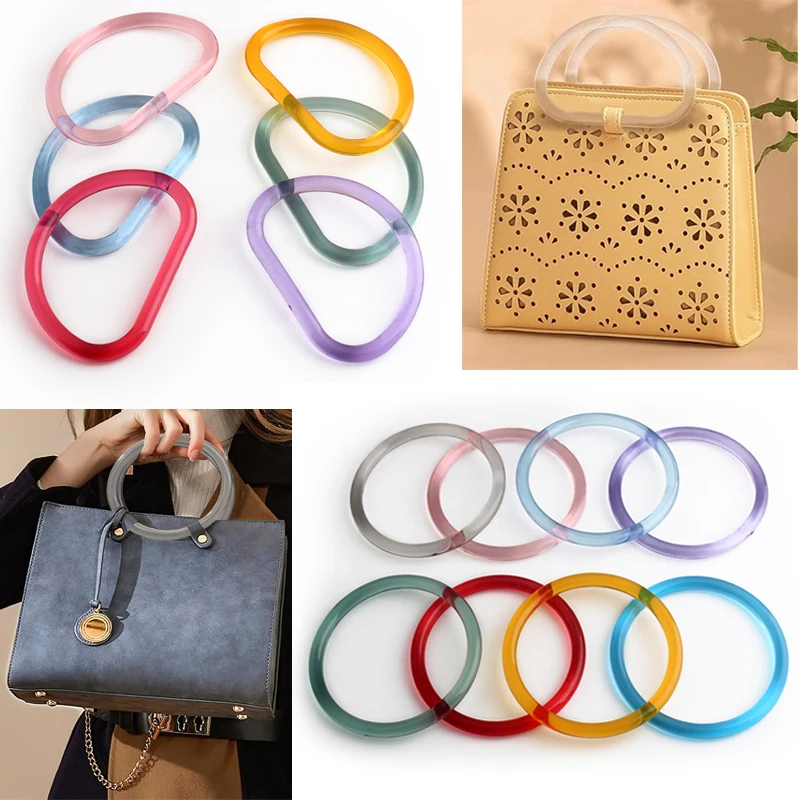 2/4Pcs Deepeel 10cm Acrylic Circular Handle for Bag Transparent Plastic Handbag Decorative Handles Resin Ring DIY Luggage Parts
2/4Pcs Deepeel 10cm Acrylic Circular Handle for Bag Transparent Plastic Handbag Decorative Handles Resin Ring DIY Luggage Parts