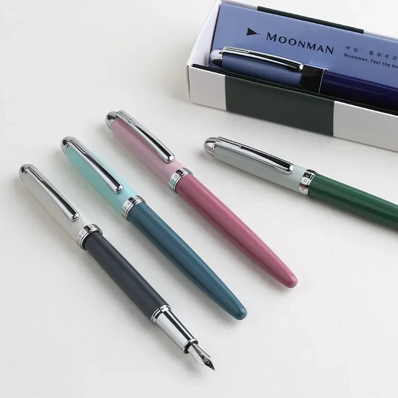 Moonman Youth Bright Face Fountain Pen Iridium Gold F 0.5mm Nib Ink Pen Stationery Student School Supplies Designer
Moonman Youth Bright Face Fountain Pen Iridium Gold F 0.5mm Nib Ink Pen Stationery Student School Supplies Designer