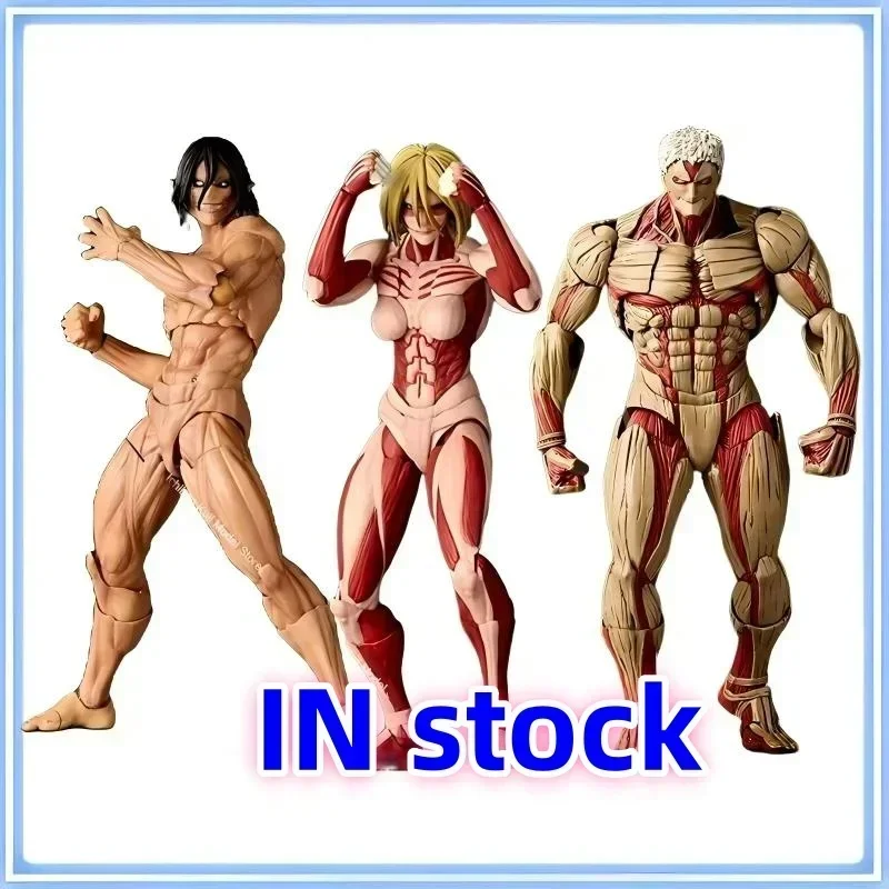 In Stock New Kaiyodo Armored Titan Female Titan Movable Model Revoltech AMAZING YAMAGUCHI Yoroi No Kyojin Attack on Titan
In Stock New Kaiyodo Armored Titan Female Titan Movable Model Revoltech AMAZING YAMAGUCHI Yoroi No Kyojin Attack on Titan