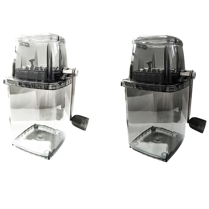 Household Manual Ice Crusher Transparent Multi-Purpose Hand Shaved Ice Machine, Shaved Ice Machine
Household Manual Ice Crusher Transparent Multi-Purpose Hand Shaved Ice Machine, Shaved Ice Machine