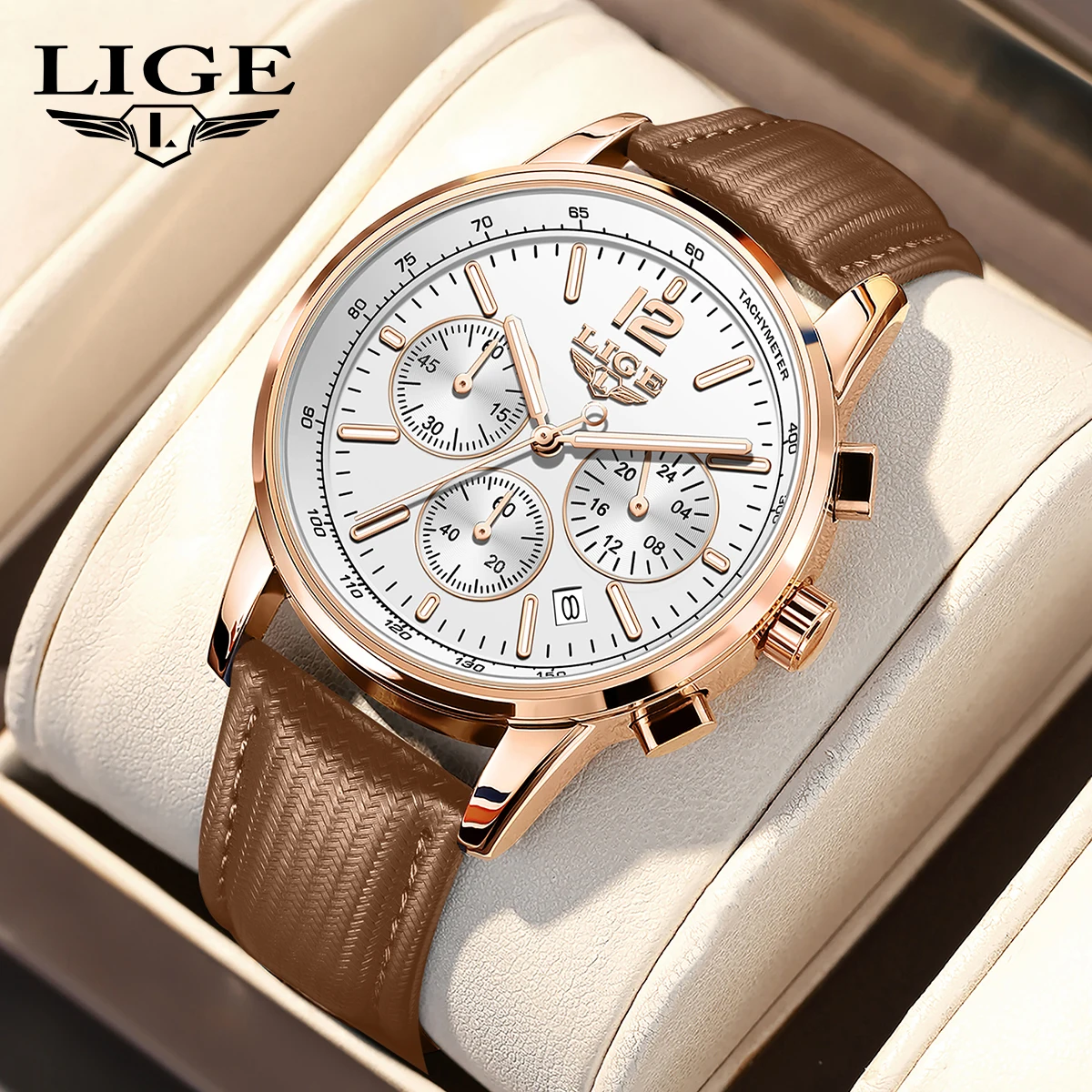 LIGE 2026 original men's watch luxury classic waterproof simple quartz wristwatch business calendar watches for men reloj hommes
LIGE 2026 original men's watch luxury classic waterproof simple quartz wristwatch business calendar watches for men reloj hommes