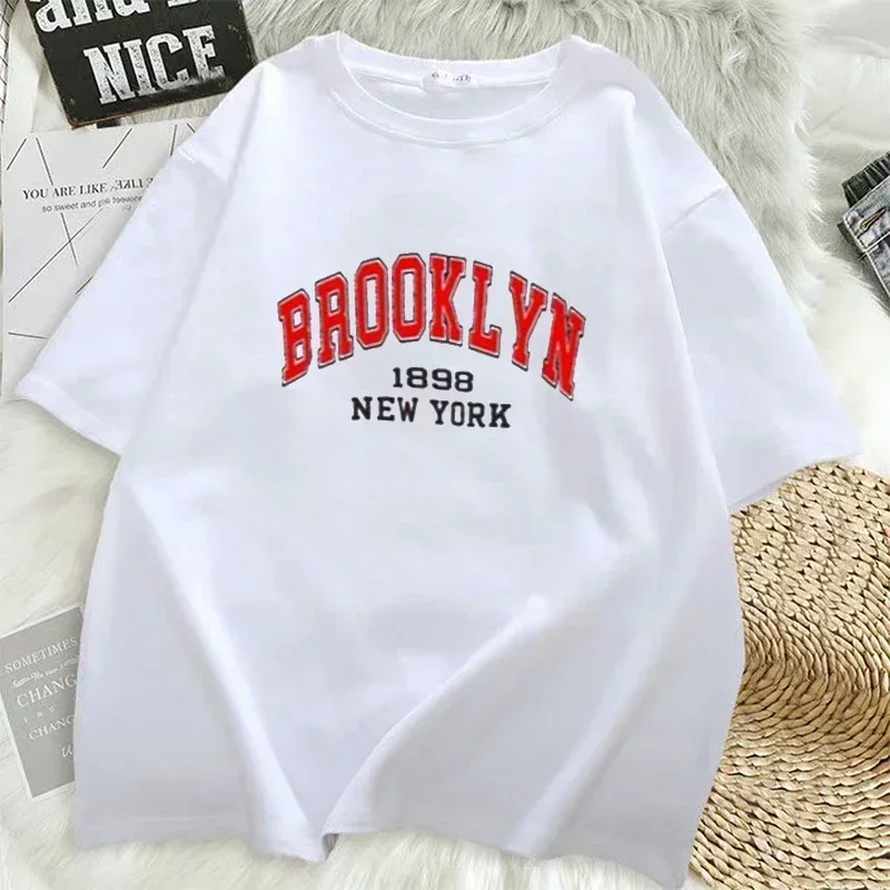 Fashion Brooklyn Men Women T Shirt Harajuku Hip Hop Tops Tee Letter Print Clothing Tshirt Clothes Crop Top
Fashion Brooklyn Men Women T Shirt Harajuku Hip Hop Tops Tee Letter Print Clothing Tshirt Clothes Crop Top