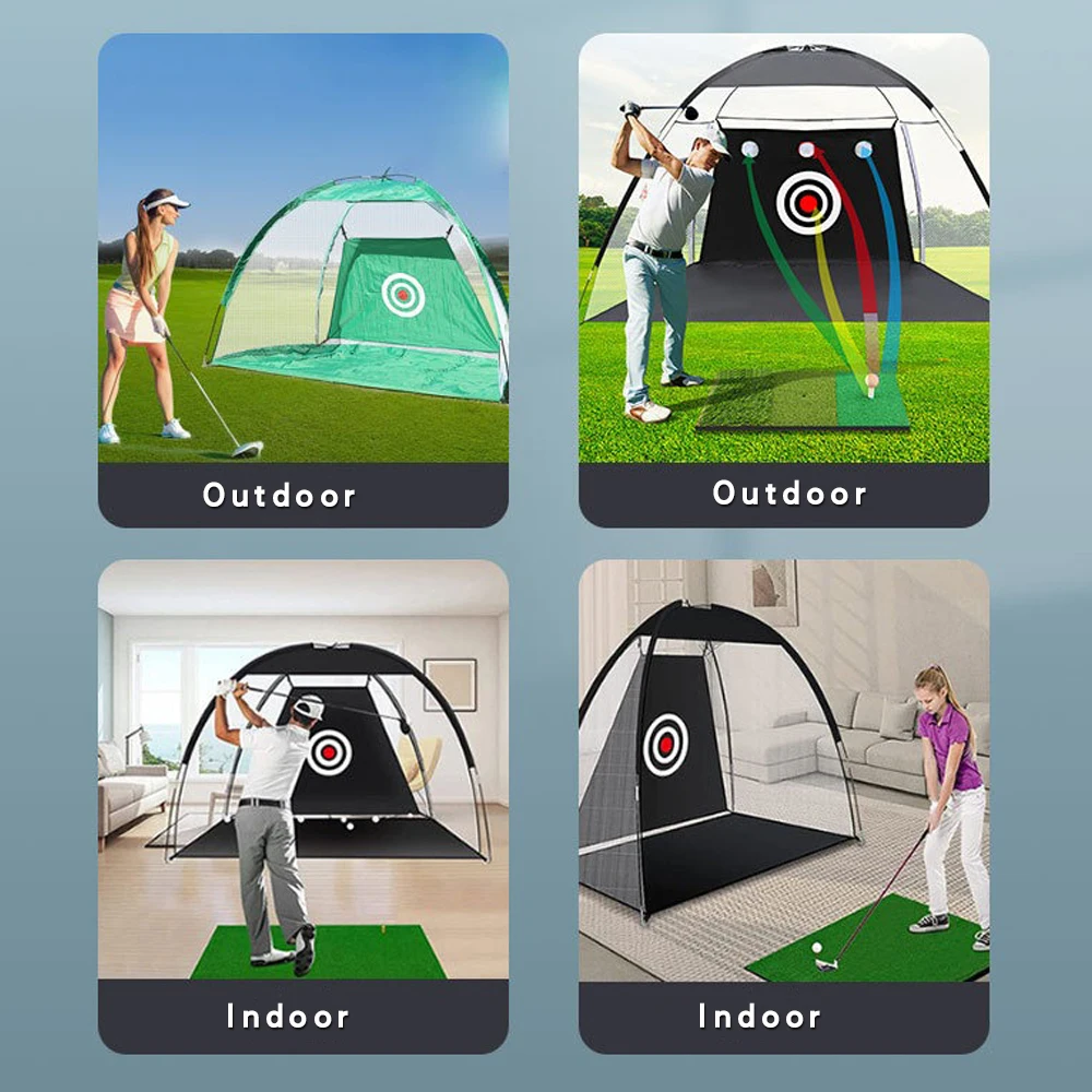 Durable Portable Golf Practice Net for Hitting and Chipping Quick Setup for Indoor and Outdoor Training Backyard Use
Durable Portable Golf Practice Net for Hitting and Chipping Quick Setup for Indoor and Outdoor Training Backyard Use