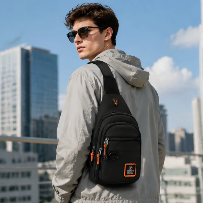 Waterproof Men Outdoor Sports Chest Bag Light Crossbody Shoulder Pack For Hiking Cycling Travel Daily Casual Outdoor Activities
Waterproof Men Outdoor Sports Chest Bag Light Crossbody Shoulder Pack For Hiking Cycling Travel Daily Casual Outdoor Activities