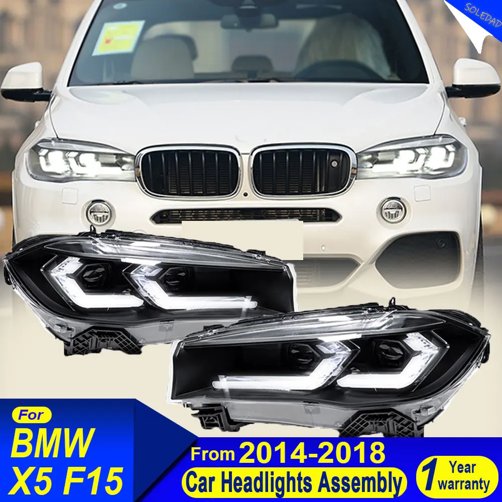Car Headlight For BMW X5 F15 X6 F16 Headlight 2013-2019 Upgrade Modified to Dynamic Turn Signal Car LED Headlight Assembly
Car Headlight For BMW X5 F15 X6 F16 Headlight 2013-2019 Upgrade Modified to Dynamic Turn Signal Car LED Headlight Assembly
