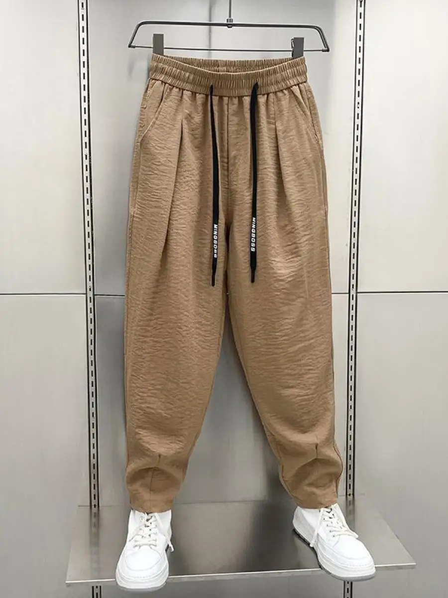 Summer 2026 Men's Casual Pants Draped Cotton Linen Ultra-Thin Breathable Loose Harlan Carrot Pants Fashionable Folded Hem Tro...
Summer 2026 Men's Casual Pants Draped Cotton Linen Ultra-Thin Breathable Loose Harlan Carrot Pants Fashionable Folded Hem Tro...