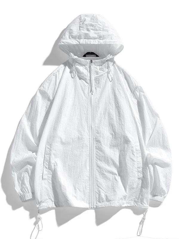 Lightweight Summer Ice Silk Men's UV Protection Clothing Breathable Fashionable All-Match Sunscreen Outerwear Jacket
Lightweight Summer Ice Silk Men's UV Protection Clothing Breathable Fashionable All-Match Sunscreen Outerwear Jacket