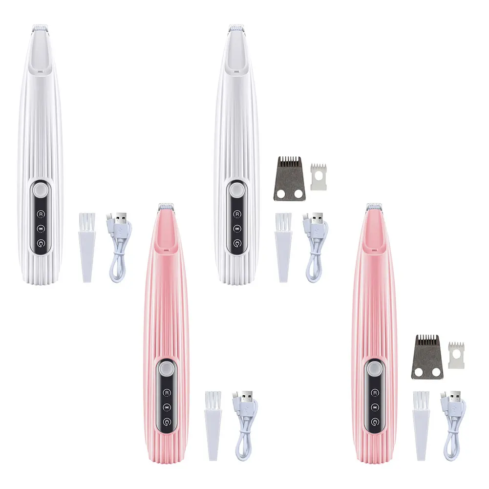 Cat Paw Trimmer Cat Clippers with Light Pet Grooming Shaver LED Display Hair Trimmer Low Noise for Pet's Hair Around Paws
Cat Paw Trimmer Cat Clippers with Light Pet Grooming Shaver LED Display Hair Trimmer Low Noise for Pet's Hair Around Paws