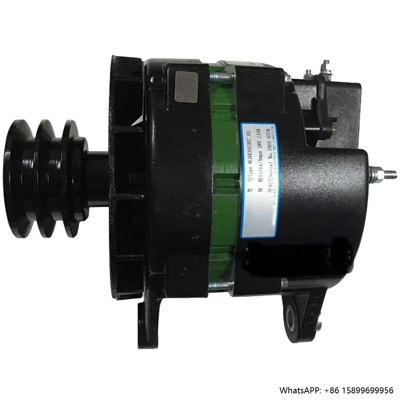 8LHA3013UC 28V 110A High Quality Generator Alternator Assembly New Bus Accessories From China Factory Spare Parts for Engines
8LHA3013UC 28V 110A High Quality Generator Alternator Assembly New Bus Accessories From China Factory Spare Parts for Engines