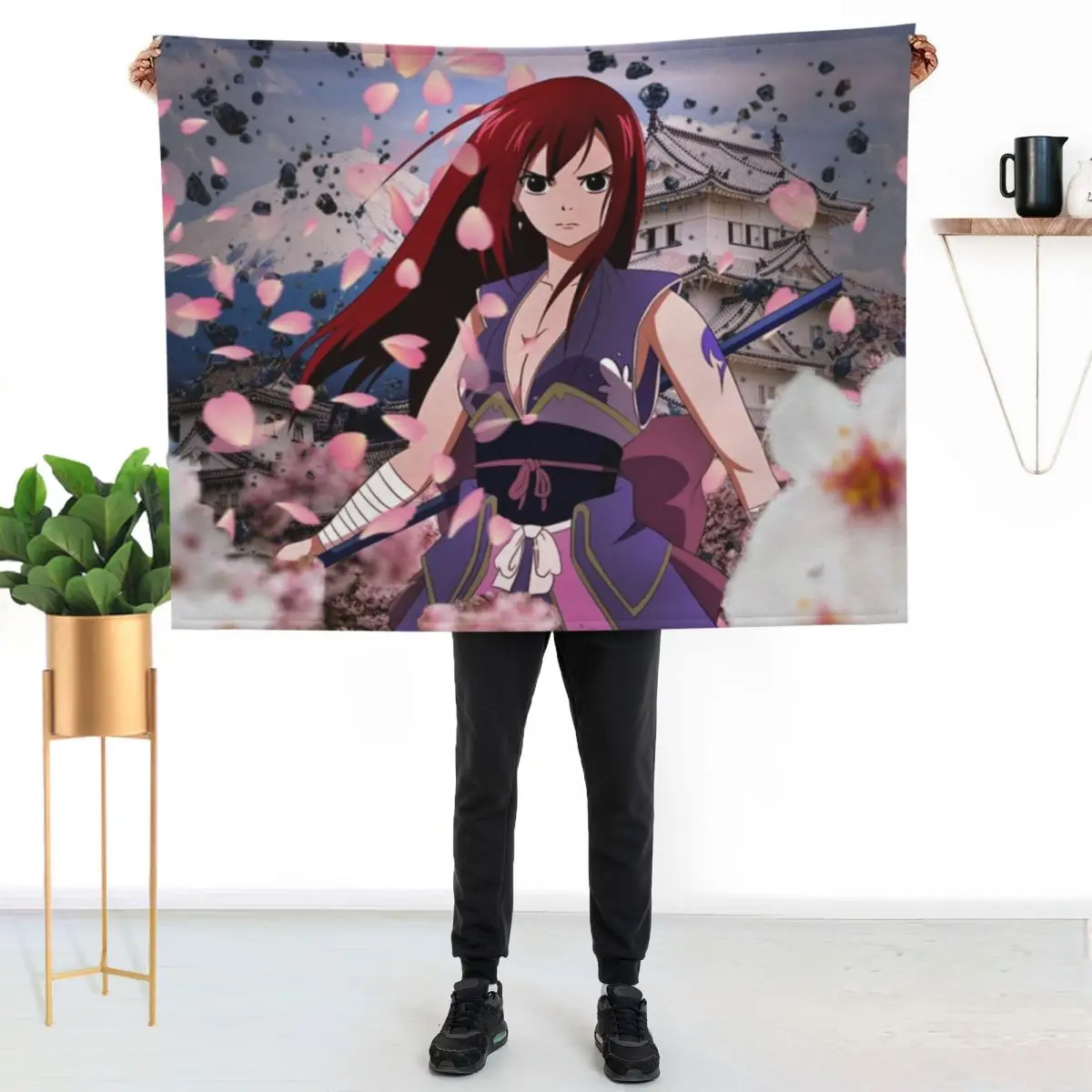 Erza Scarlet Throw Blanket Warm Flannel Blanket for Couch Chair Bedroom
Erza Scarlet Throw Blanket Warm Flannel Blanket for Couch Chair Bedroom