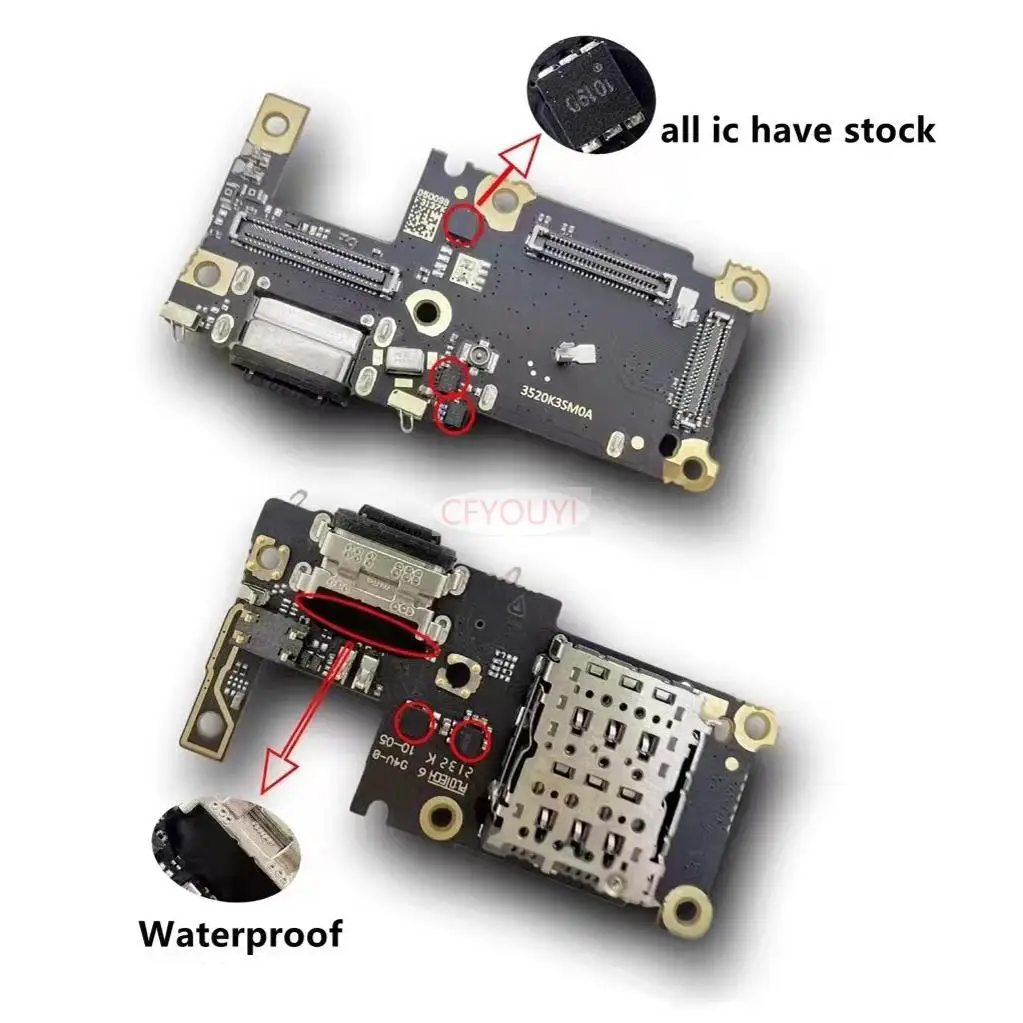 Dock Connector Charger Board USB Charging Port Jack Flex Cable Replacement Part For Xiaomi 11T/11T Pro
Dock Connector Charger Board USB Charging Port Jack Flex Cable Replacement Part For Xiaomi 11T/11T Pro