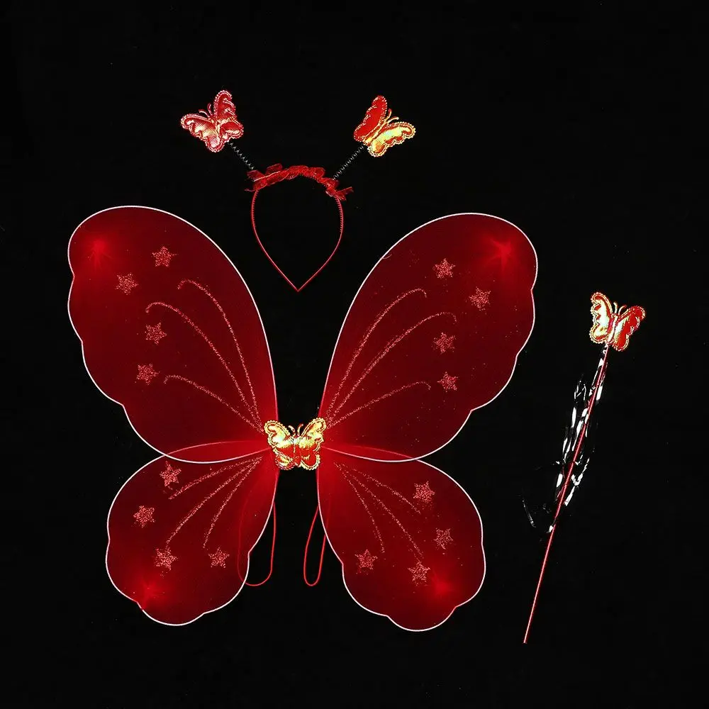 Cosplay Party Decor Ladies Princess Hair Hoop Butterfly Wings Fancy Dress Set Fairy Wand
Cosplay Party Decor Ladies Princess Hair Hoop Butterfly Wings Fancy Dress Set Fairy Wand