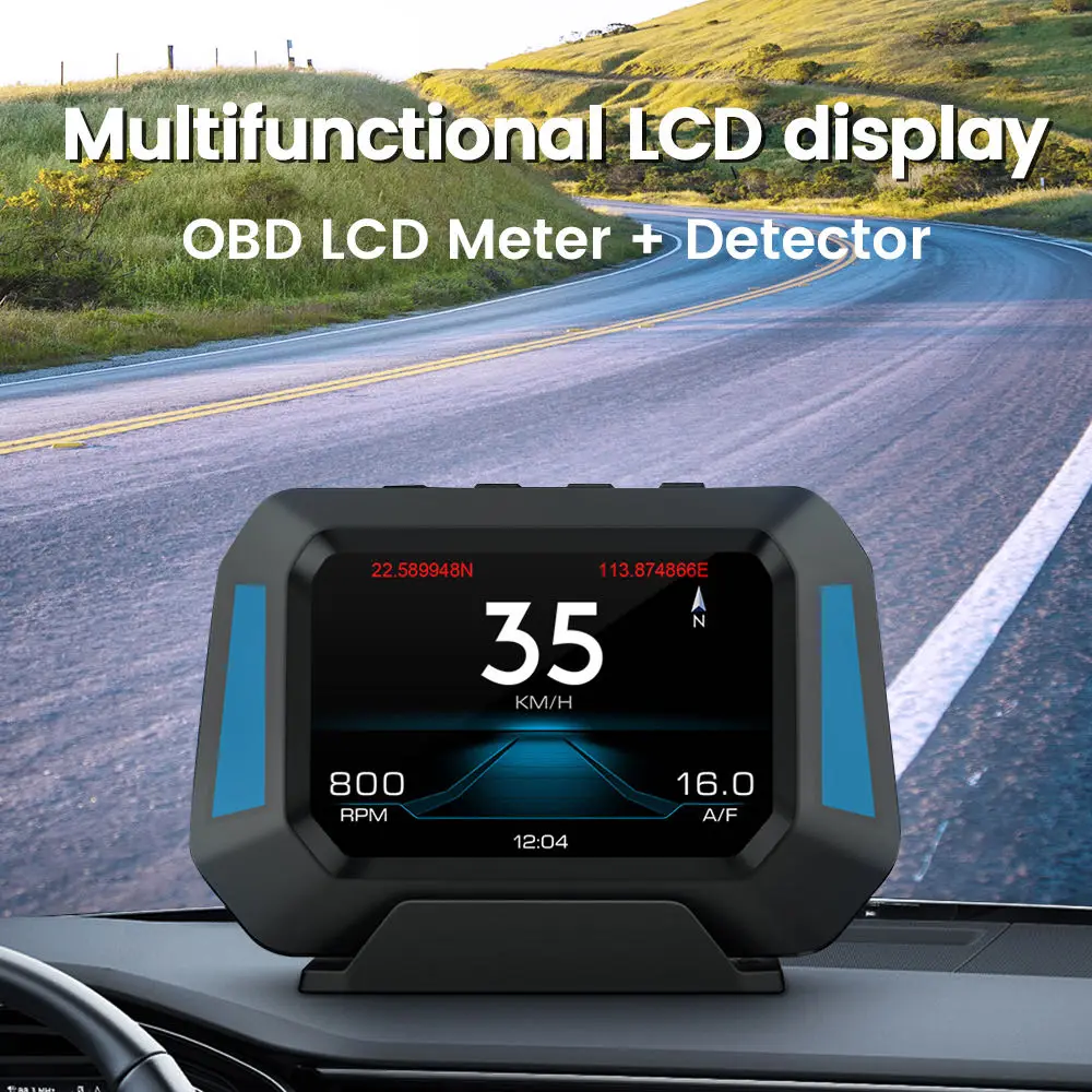 Head Up Display Car Hud Auto GPS Speedometer OBD2 System Gauge Projector With Acceleration Test Car Electronic Accessories
Head Up Display Car Hud Auto GPS Speedometer OBD2 System Gauge Projector With Acceleration Test Car Electronic Accessories