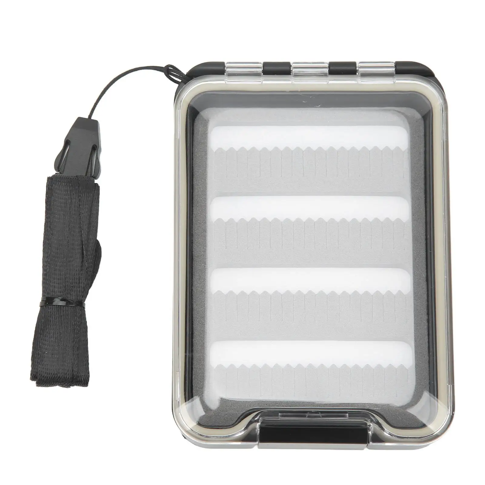 Waterproof Slim Fly Fishing Box with Sponge Insert - Lightweight, Large Capacity, Transparent Lid
Waterproof Slim Fly Fishing Box with Sponge Insert - Lightweight, Large Capacity, Transparent Lid