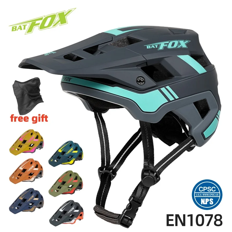 BATFOX New Ultralight Bicycle Helmet for Men Women Mountain Bike MTB Helmet Integrally-Molded Road Cycling Safety Helmet
BATFOX New Ultralight Bicycle Helmet for Men Women Mountain Bike MTB Helmet Integrally-Molded Road Cycling Safety Helmet