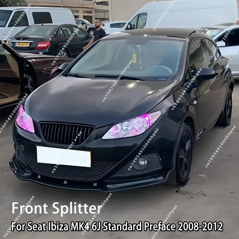 Для Seat Ibiza Mk4 6J Standard Preface 2008-2012 автомобильный передний бампер сплиттер спойлер передняя губа подбородок Canard спойлер Bodykit
Для Seat Ibiza Mk4 6J Standard Preface 2008-2012 автомобильный передний бампер сплиттер спойлер передняя губа подбородок Canard спойлер Bodykit