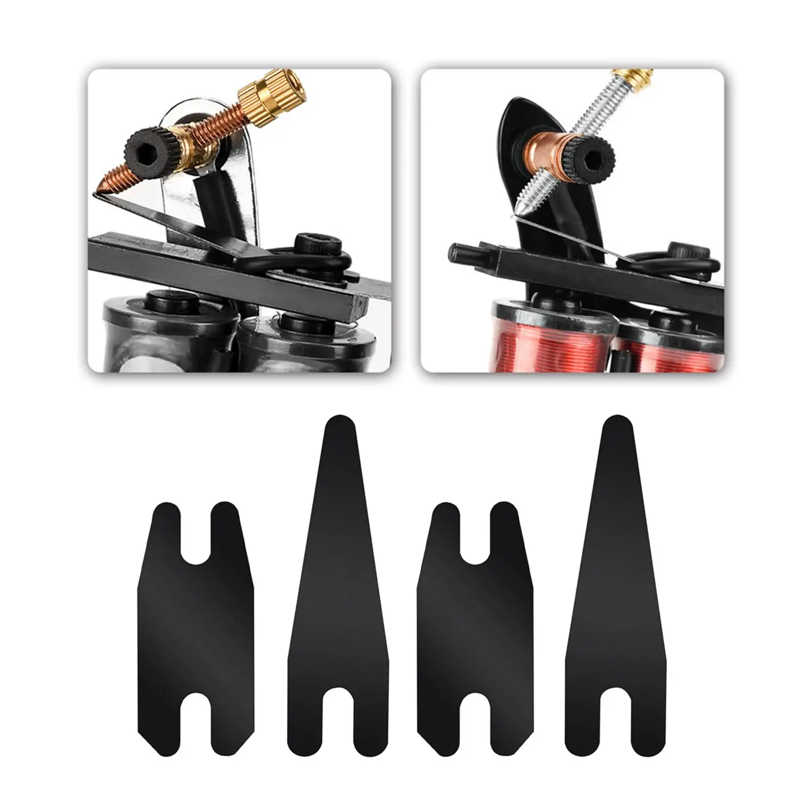 Набор пружин из 4 предметов, передняя и задняя часть, ремонт машины, контактные ремонтные пружины, шейдерный вкладыш, удобные черные ists 
Набор пружин из 4 предметов, передняя и задняя часть, ремонт машины, контактные ремонтные пружины, шейдерный вкладыш, удобные черные ists